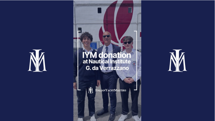 IYM Donation to Nautical Institute Giovanni da Verrazzano