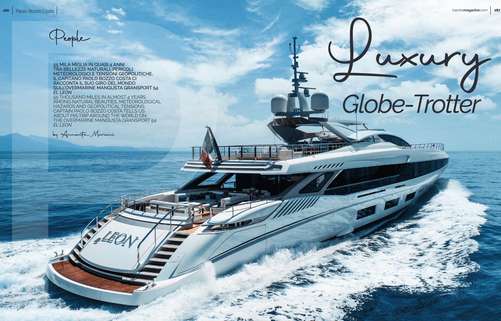 Luxury globe-trotter